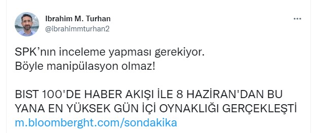  Borsa İstanbul eski Genel Müdürü'